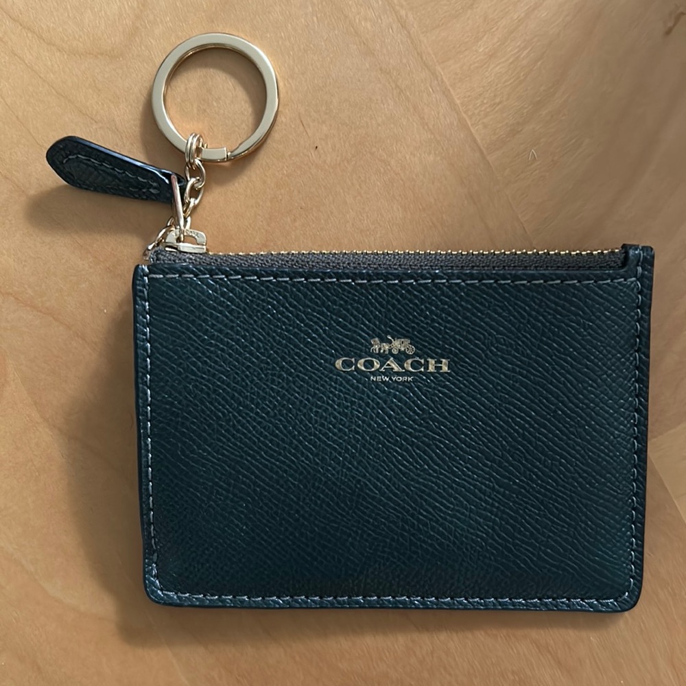 Coach leather wallet